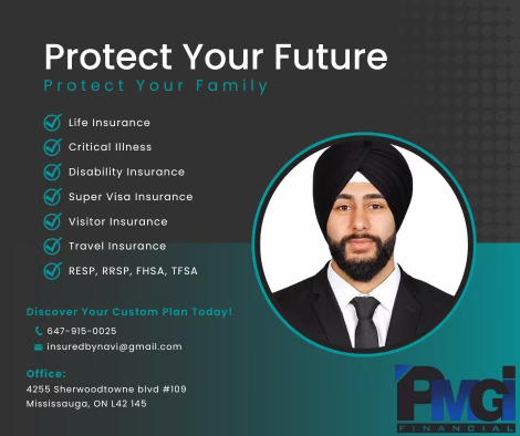 Navreet Pandher business card